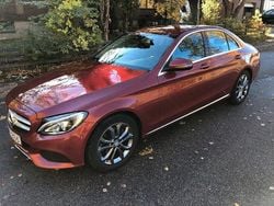 Röd Begagnad 2017 Mercedes C220 Avantgarde Sedan | 229 900 kr (Bra pris)