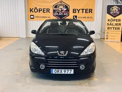 Svart Begagnad 2007 Peugeot 307 CC Cab | 64 900 kr (Dyr)
