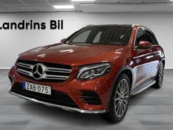 Röd Begagnad 2017 Mercedes GLC220 AMG SUV | 279 000 kr (Marknadspris)
