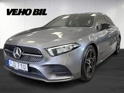 Mörkgrå Begagnad 2022 Mercedes A200 AMG line Halvkombi | 329 000 kr (Dyr)