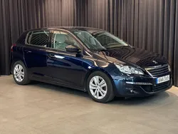 Mörkblå (blå metallic) Begagnad 2015 Peugeot 308 Style Halvkombi | 69 900 kr (Bra pris)