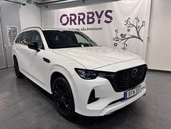 Vit Ny 2024 Mazda CX-80 Homura-Line SUV | 666 100 kr (Lite dyr)