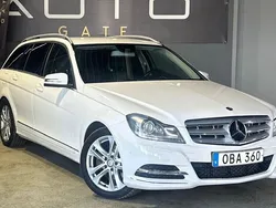 Vit Begagnad 2014 Mercedes C220 Avantgarde Kombi | 104 900 kr (Superpris)