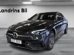 Grå Begagnad 2021 Mercedes C300e AMG Line Premium Plus Sedan | 379 900 kr (Marknadspris)