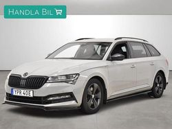 Grå Begagnad 2019 Skoda Superb SportLine Kombi | 289 700 kr (Marknadspris)