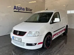 Vit Begagnad 2008 VW Caddy Cup Minibuss | 74 900 kr (Marknadspris)