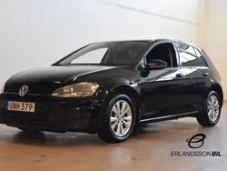 Svart Begagnad 2013 VW Golf VII Halvkombi | 124 900 kr (Lite dyr)