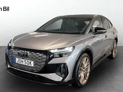 Grå Begagnad 2022 Audi Q4 Sportback e-tron S-Line SUV | 429 900 kr (Bra pris)