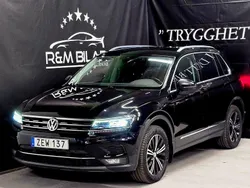 Svart Begagnad 2018 VW Tiguan SUV | 219 800 kr (Marknadspris)