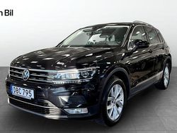 Svart Begagnad 2017 VW Tiguan Highline SUV | 189 800 kr (Bra pris)