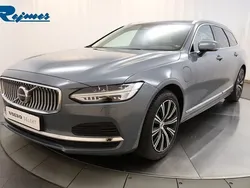 Grå (thunder grey metallic) Begagnad 2021 Volvo V90 Inscription Kombi | 369 900 kr (Bra pris)