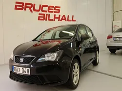 Svart Begagnad 2013 Seat Ibiza Halvkombi | 49 900 kr (Marknadspris)