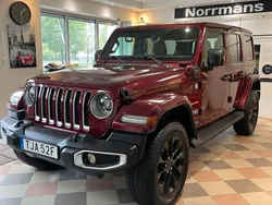 Röd Begagnad 2021 Jeep Wrangler Unlimited Sahara SUV | 499 000 kr