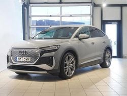 Grå Begagnad 2022 Audi Q4 Sportback e-tron S-Line SUV | 429 900 kr (Marknadspris)