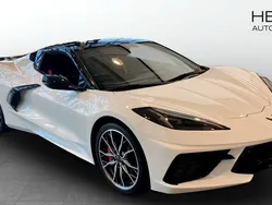 Vit (white) Ny 2024 Chevrolet Corvette Stingray Cab | 1 531 440 kr