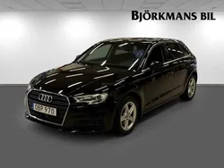 Svart Begagnad 2017 Audi A3 Sportback Halvkombi | 179 000 kr (Marknadspris)