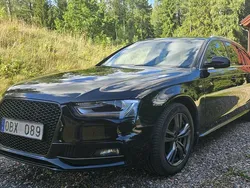 Svart Begagnad 2014 Audi A4 S-Line Kombi | 100 000 kr