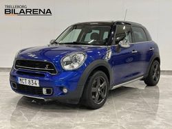 Blå Begagnad 2016 Mini Cooper S Countryman SUV | 149 900 kr (Marknadspris)
