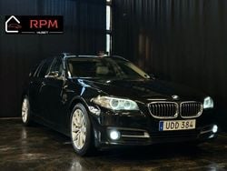 Svart Begagnad 2017 BMW 520 Sport Line Kombi | 169 900 kr (Superpris)