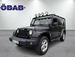 Svart Begagnad 2015 Jeep Wrangler Unlimited Sahara SUV | 338 000 kr (Dyr)