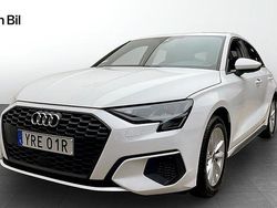 Vit Begagnad 2022 Audi A3 Sportback Proline Halvkombi | 229 000 kr (Marknadspris)