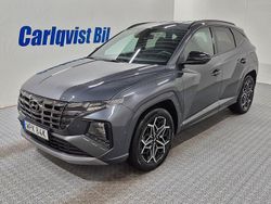 Grå (grå metallic) Begagnad 2023 Hyundai Tucson N Line SUV | 395 000 kr (Marknadspris)