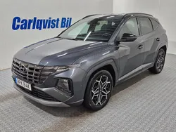 Grå (grå metallic) Begagnad 2023 Hyundai Tucson N Line SUV | 395 000 kr (Lite dyr)