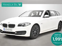 Vit Begagnad 2015 BMW 520 Kombi | 169 900 kr (Marknadspris)