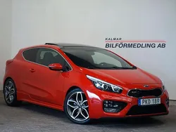 Röd Begagnad 2017 Kia ProCeed GT 2 Halvkombi | 139 900 kr (Superpris)