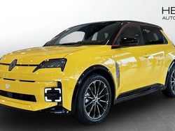 Gul (yellow) Ny 2025 Renault R5 Iconic Halvkombi | 437 600 kr (Lite dyr)