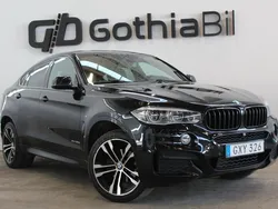 Svart Begagnad 2016 BMW X6 M Sport SUV | 355 000 kr (Marknadspris)
