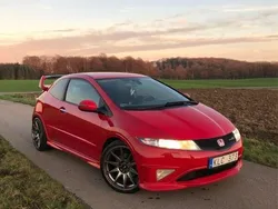Röd Begagnad 2008 Honda Civic Type R Halvkombi | 84 900 kr (Marknadspris)