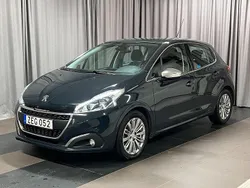 Mörkgrå Begagnad 2018 Peugeot 208 Allure Halvkombi | 129 900 kr (Bra pris)