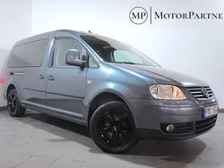 Mörkgrå (grå) Begagnad 2010 VW Caddy Maxi Minibuss | 74 900 kr (Marknadspris)