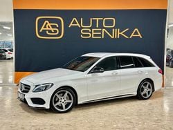 Vit Begagnad 2015 Mercedes C220 AMG Kombi | 189 900 kr (Lite dyr)