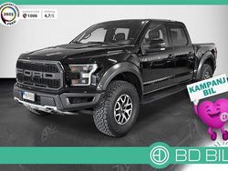 Svart Begagnad 2018 Ford F-150 Raptor Pickup | 679 900 kr