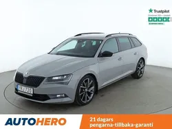 Grå Begagnad 2018 Skoda Superb Business Line Kombi | 200 000 kr (Superpris)