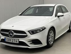 Vit Begagnad 2019 Mercedes A180 AMG line | 197 800 kr