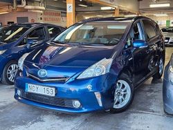 Mörkblå (blå) Begagnad 2013 Toyota Prius+ Minibuss | 89 999 kr (Bra pris)