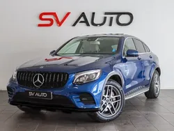 Blå Begagnad 2017 Mercedes GLC300 AMG Sportkupé | 359 900 kr (Marknadspris)