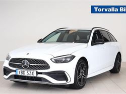 Vit Begagnad 2023 Mercedes C300e AMG line Kombi | 429 900 kr (Marknadspris)