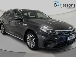 Grå Begagnad 2019 Kia Optima Hybrid 2 Sedan | 239 000 kr (Marknadspris)