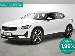 Silver Begagnad 2021 Polestar 2 Long Range Dual motor Sedan | 389 900 kr (Marknadspris)