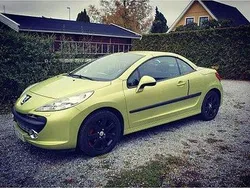 Grön Begagnad 2007 Peugeot 207 CC Cab | 39 000 kr (Marknadspris)