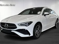 Vit (white) Begagnad 2024 Mercedes CLA250e Shooting Brake Advanced Kombi | 549 900 kr
