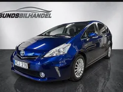 Mörkblå (blå) Begagnad 2013 Toyota Prius+ Minibuss | 164 900 kr (Bra pris)