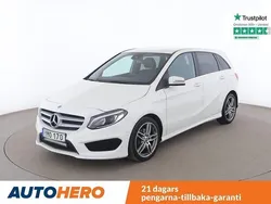 Vit Begagnad 2017 Mercedes B200 AMG line Minibuss | 197 000 kr (Marknadspris)