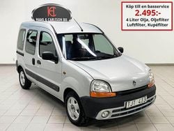 Silver Begagnad 2003 Renault Kangoo Minibuss | 39 000 kr (Marknadspris)