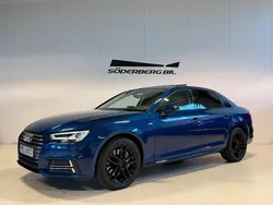 Blå Begagnad 2016 Audi A4 S-Line Sedan | 279 900 kr (Dyr)