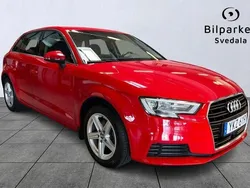 Röd Begagnad 2017 Audi A3 Sportback Comfort Halvkombi | 159 900 kr (Marknadspris)